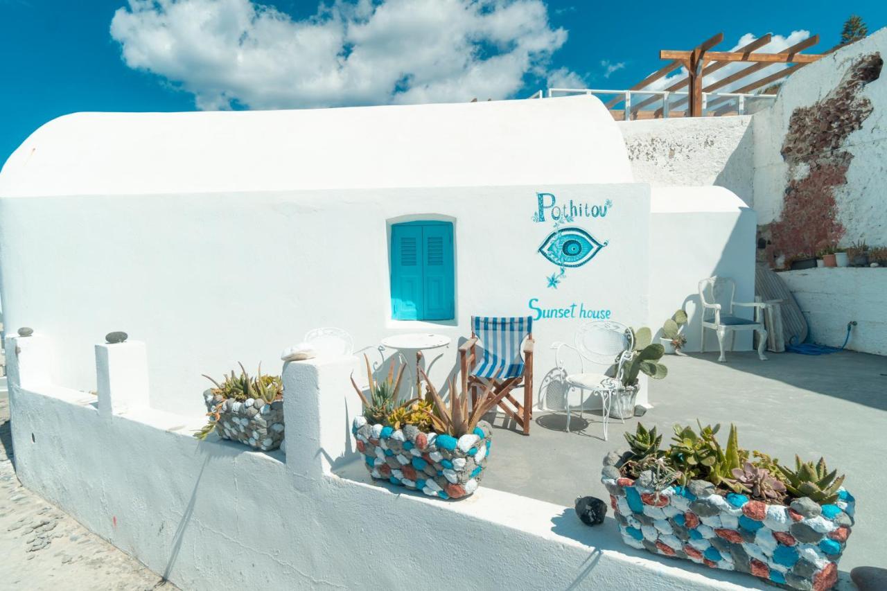 Oia Sunset House Pothitou Vila Exterior foto