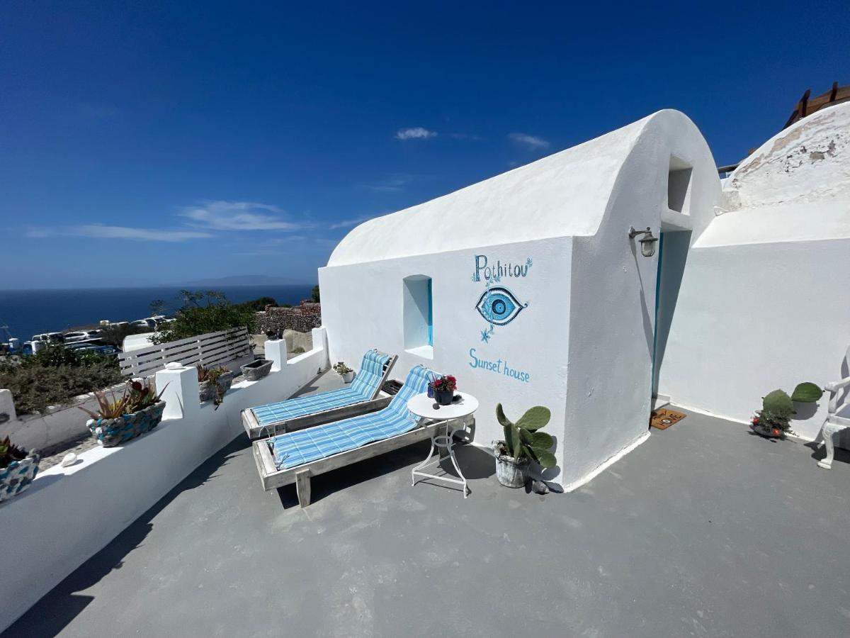 Oia Sunset House Pothitou Vila Exterior foto