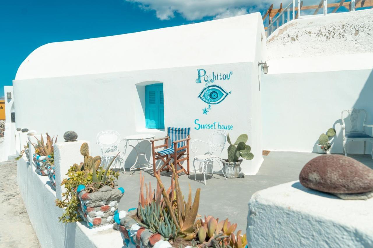 Oia Sunset House Pothitou Vila Exterior foto