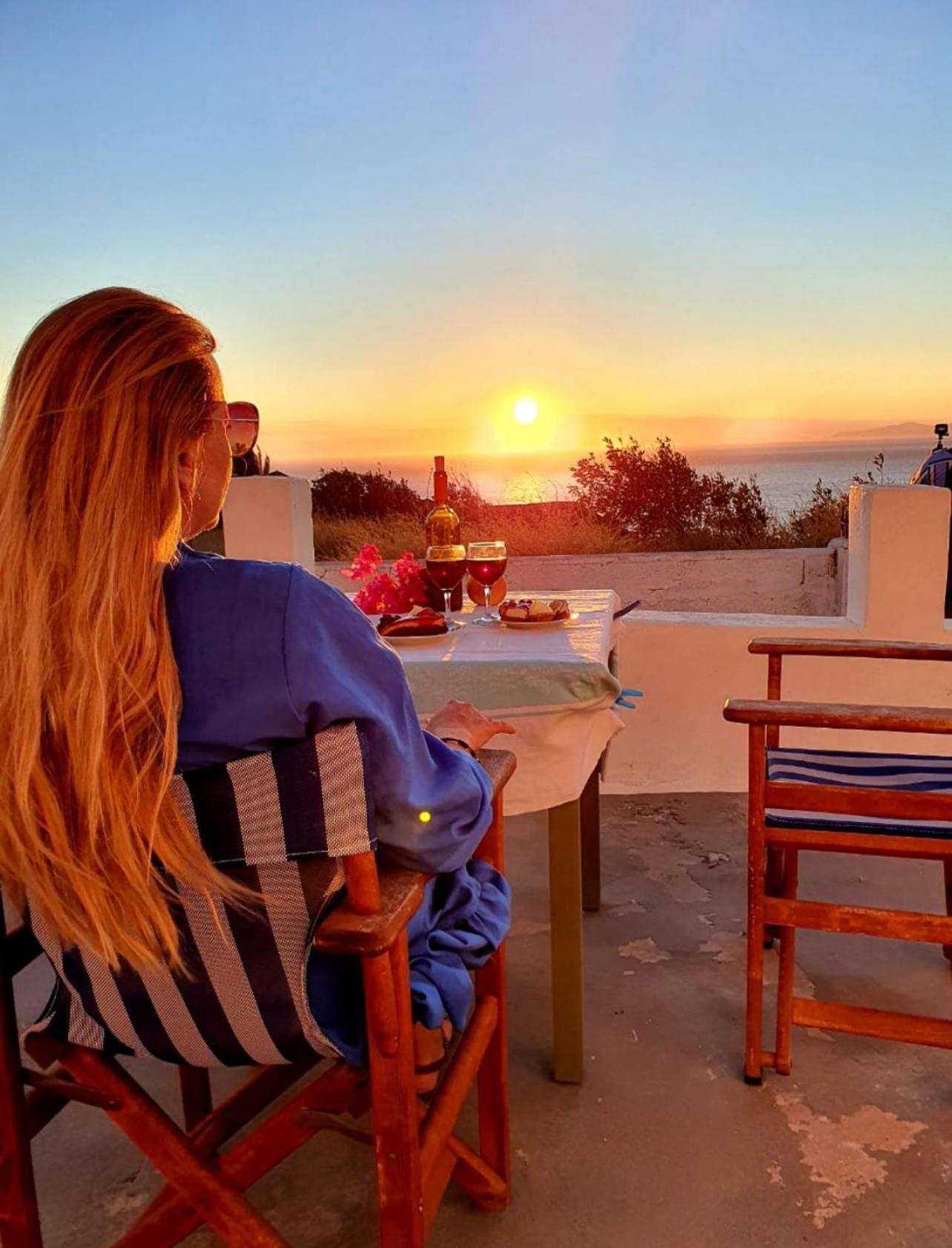 Oia Sunset House Pothitou Vila Exterior foto
