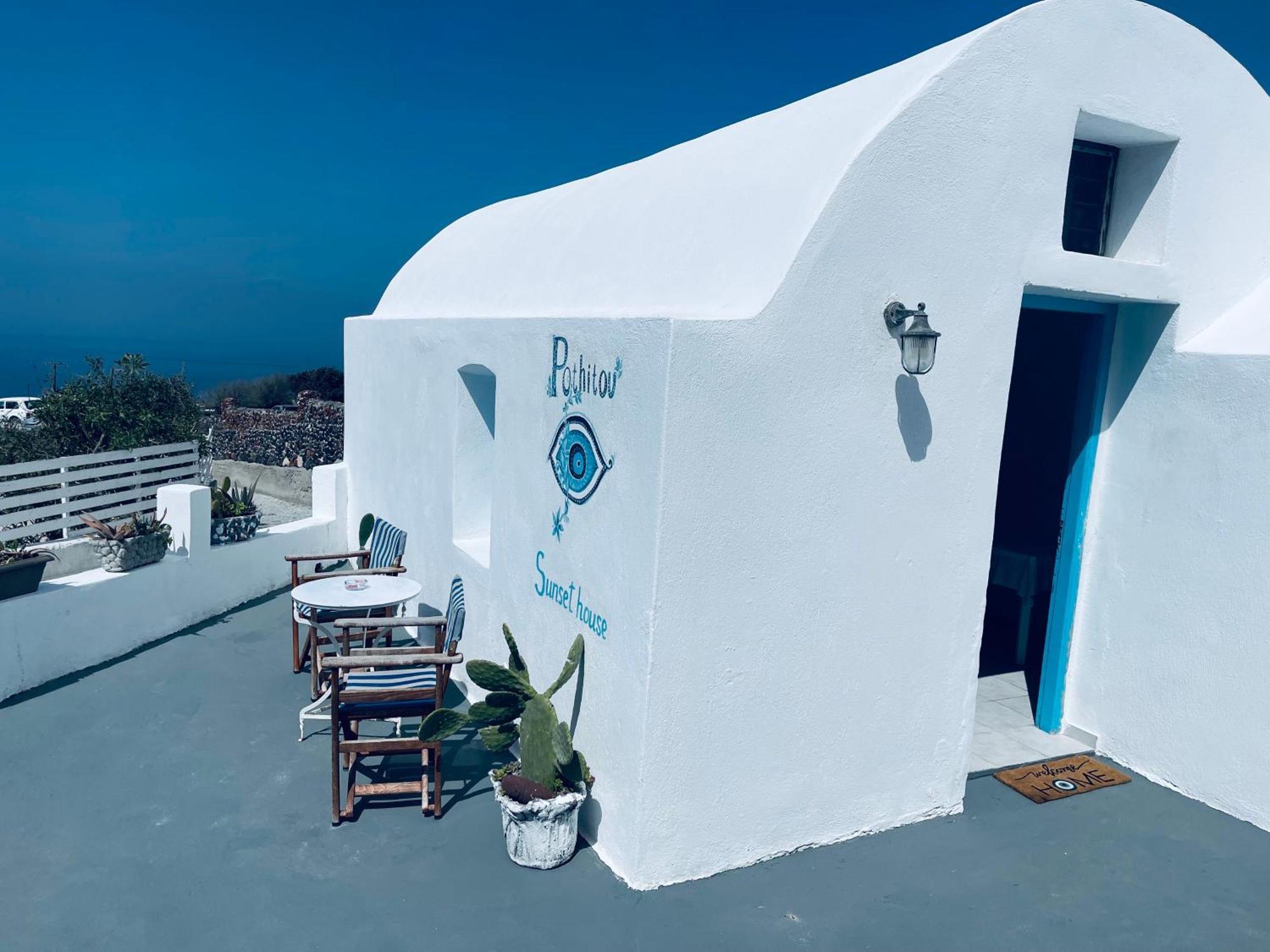 Oia Sunset House Pothitou Vila Exterior foto